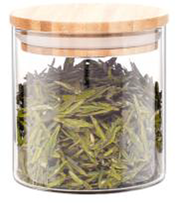 3 PC BAMBOO TOP GLASS CONTAINER 500ML