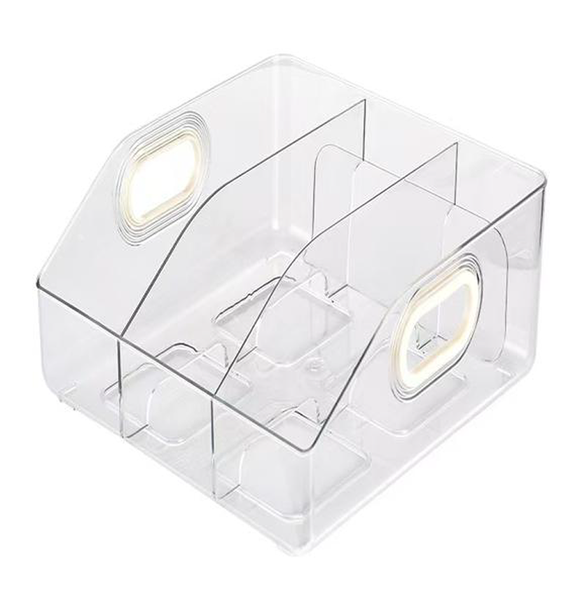 ACRYLIC BOOK BOX WITH DIVIDERS