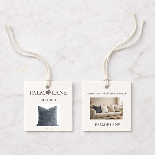 PALM LANE TEXTURED JACQUARD VELVET CUSHI