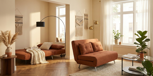 Convertible Sofa (Solid Oak Frame)