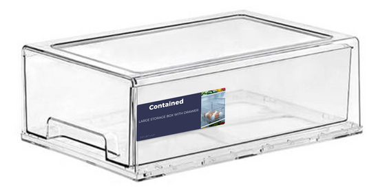 LARGE STORAGE BOX WITH DRAWER