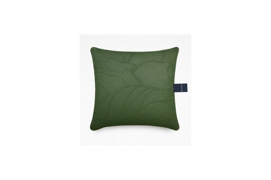 SOLID DOUBLE STITCHED EMBROIDERY DEC CUSHION