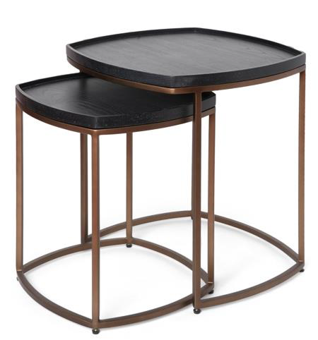 MINIMALIST 2-TIER IRON CONSOLE TABLE