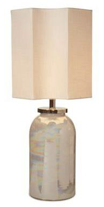 RAINBOW GLASS TABLE LAMP WITH SPECIAL SHADE
