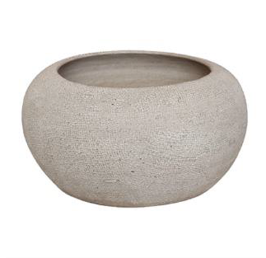TEXTURED SERENITY CLAY BOWL