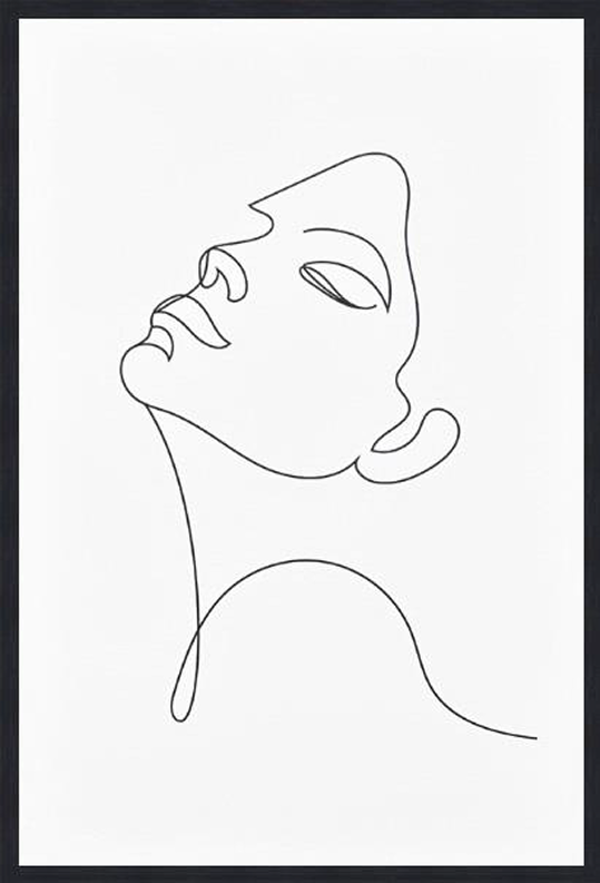 WALL ART CONTOURED SERENITY
