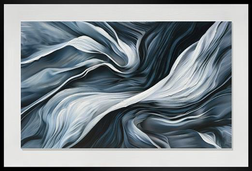 WALL ART FABRIC IN MOTION