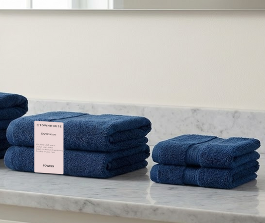 Cotton 4-Piece Wash Cloth Set