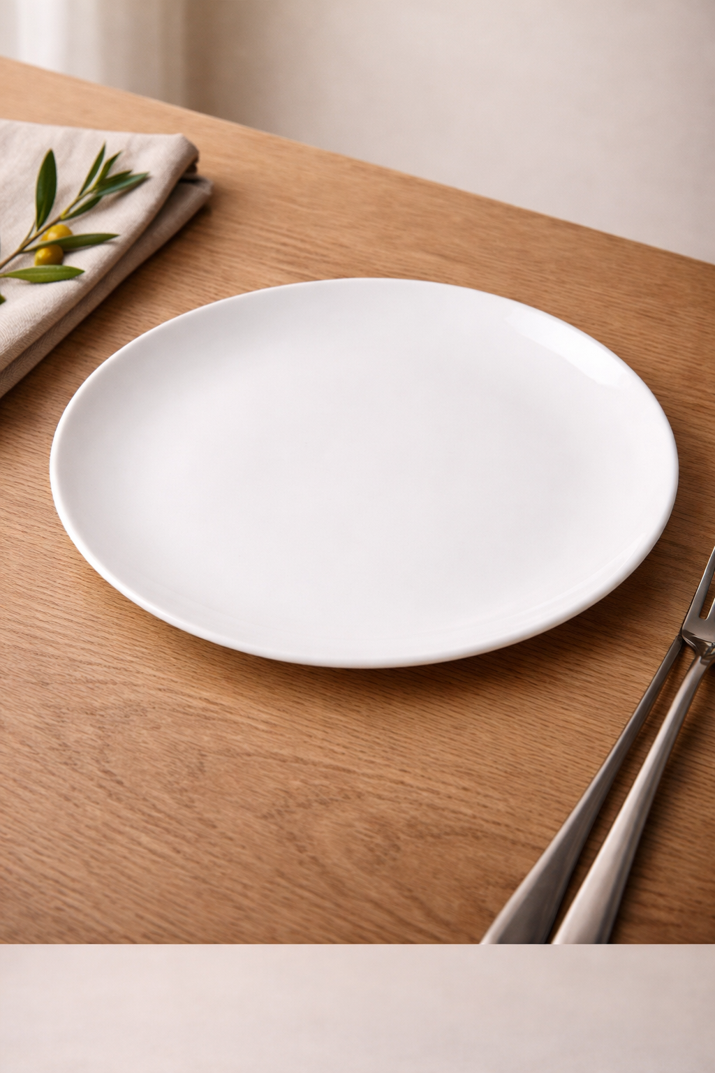 PALM LANE PORCELAIN ROOMLESS BORDER 10IN DINNER PLATE