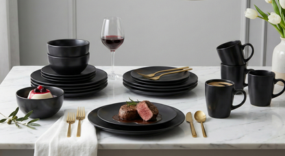 16-Piece Dinnerware Set - Matte