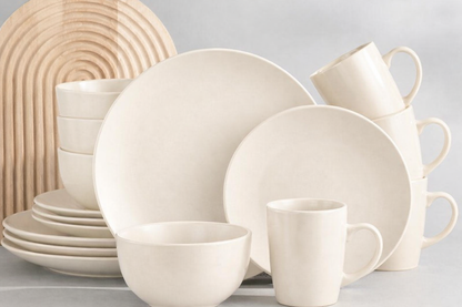16-Piece Dinnerware Set - Matte
