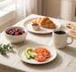 16-Piece Dinnerware Set - Ribbed
