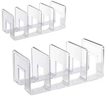 2 PC ACRYLIC PURSE AND FILE DIVIDER
