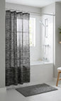 2pc Bath Set (Curtain 178x183cm + Toggle Rug 43x61cm)