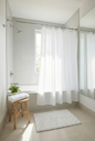 2pc Bath Set (Curtain 178x183cm + Toggle Rug 43x61cm)