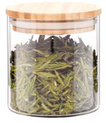 3 PC BAMBOO TOP GLASS CONTAINER 500ML