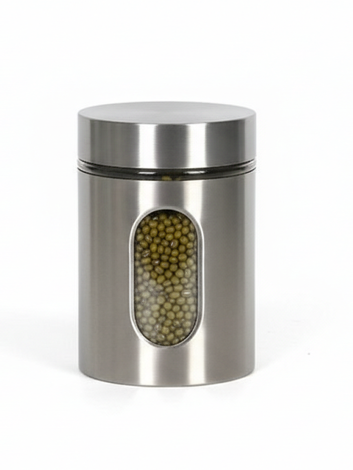 3 PC 304 STAINLESS STEEL FOOD CONTAINER 600ML