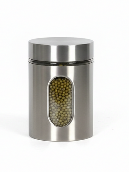 3 PC 304 STAINLESS STEEL FOOD CONTAINER 600ML