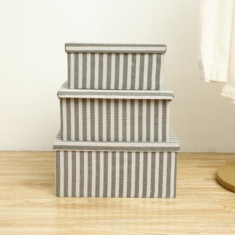 NON WOVEN FOLDABLE 3 PIECE BOX SET