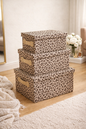 NON WOVEN FOLDABLE 3 PIECE BOX SET