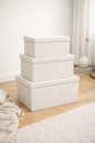NON WOVEN FOLDABLE 3 PIECE BOX SET
