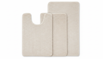 3-piece Bathmat Set (Bathmat 16x24, Bathmat 24x40, Contour 21.2x23.6)