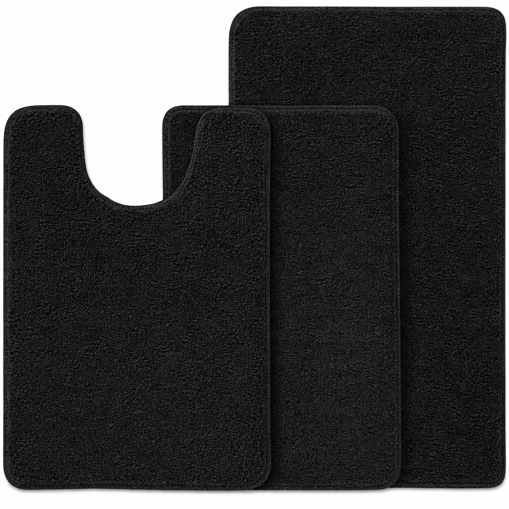 3-piece Bathmat Set (Bathmat 16x24, Bathmat 24x40, Contour 21.2x23.6)