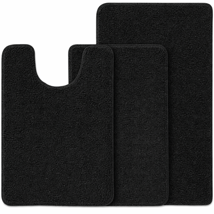 3-piece Bathmat Set (Bathmat 16x24, Bathmat 24x40, Contour 21.2x23.6)