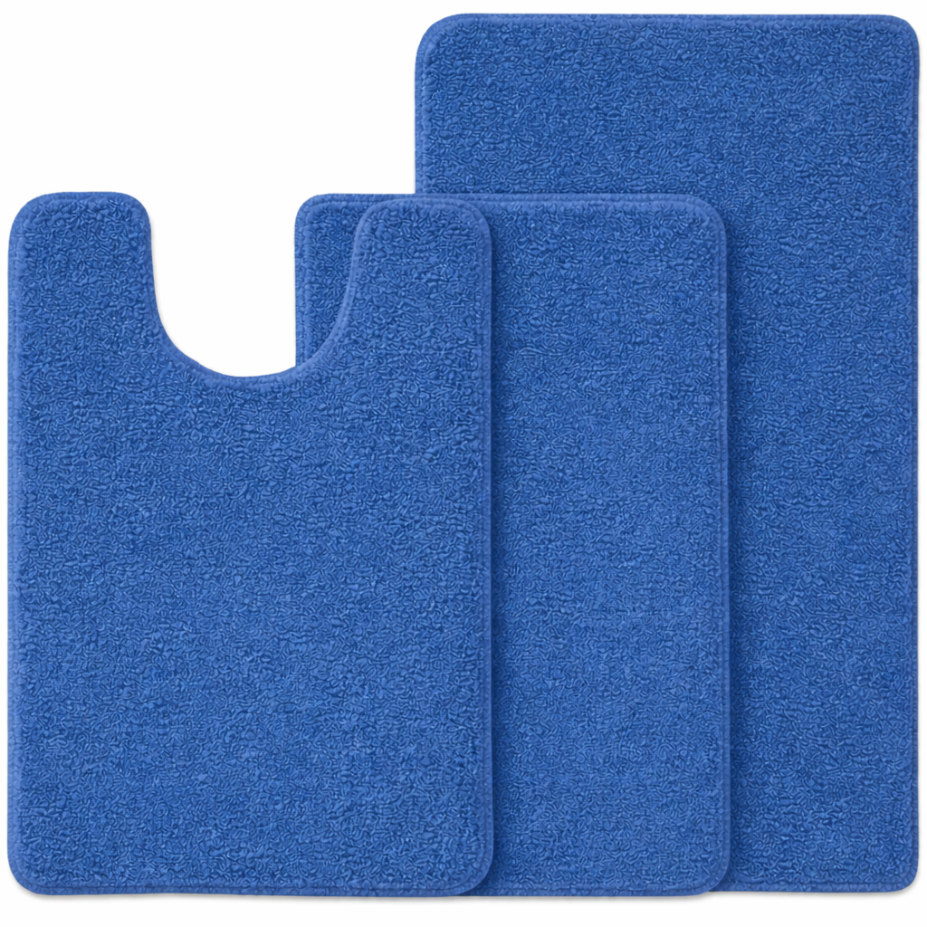 3-piece Bathmat Set (Bathmat 16x24, Bathmat 24x40, Contour 21.2x23.6)