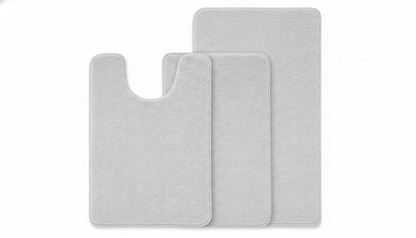 3-piece Bathmat Set (Bathmat 16x24, Bathmat 24x40, Contour 21.2x23.6)