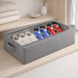 3 PC STORAGE CLEAR ZIP TOP