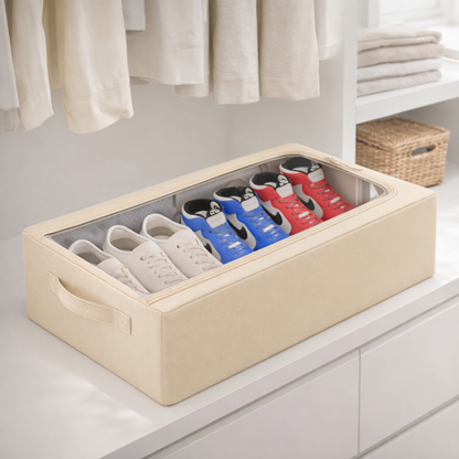 3 PC STORAGE CLEAR ZIP TOP