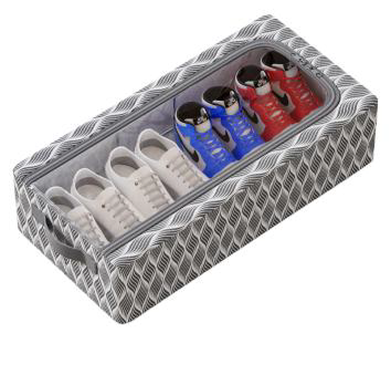 3 PC STORAGE CLEAR ZIP TOP
