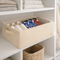3 PC STORAGE TOTE WITH CLEAR ZIP TOP 15CM