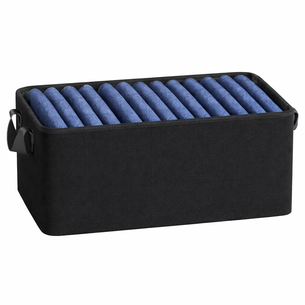 3 PC STORAGE TOTE WITH REINFORCEMENT