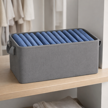 3 PC STORAGE TOTE WITH REINFORCEMENT
