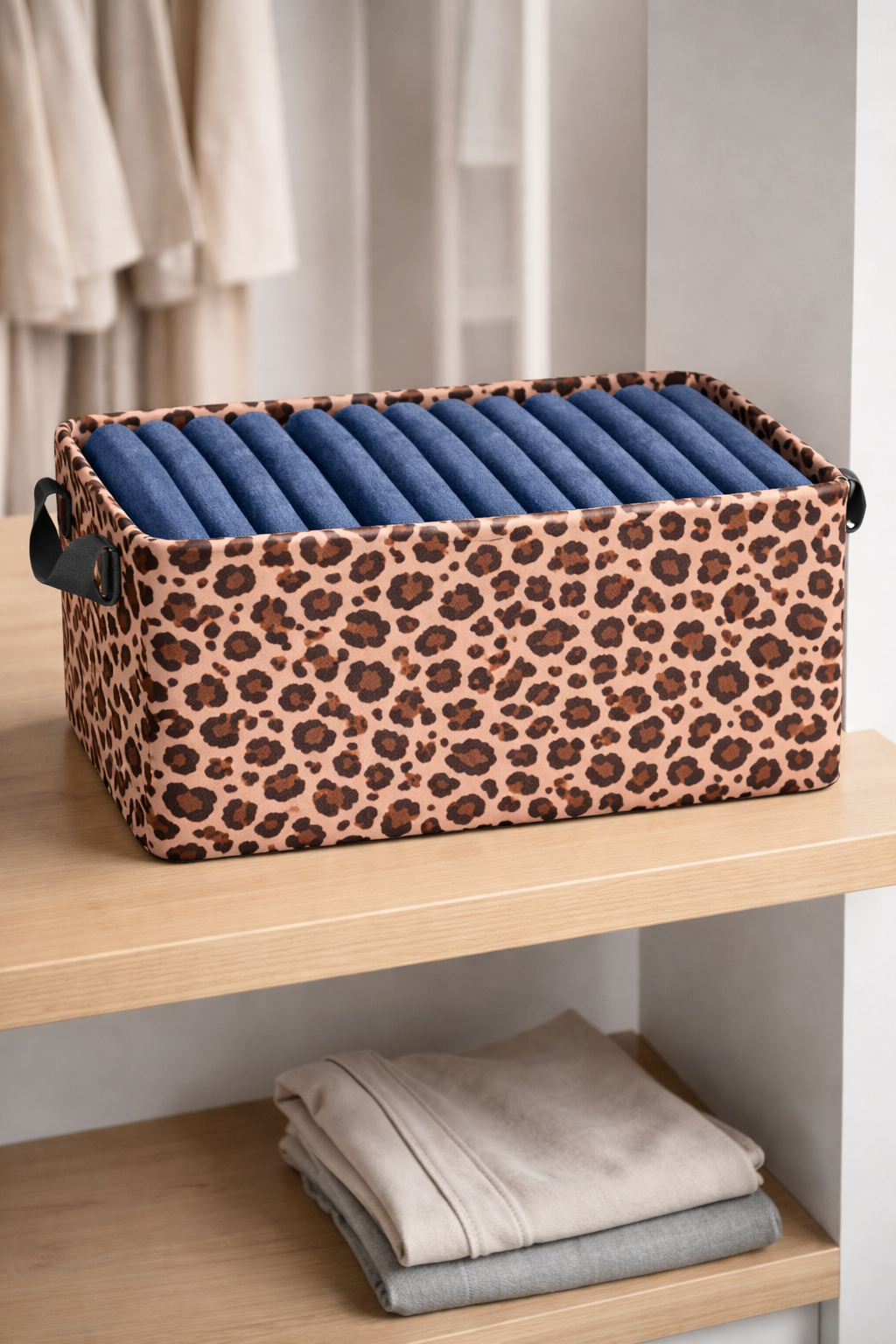 3 PC STORAGE TOTE WITH REINFORCEMENT