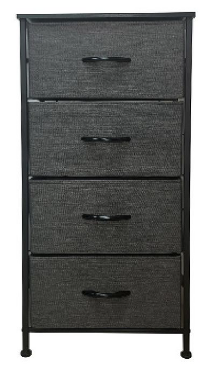 4 DRAWER METAL FRAME CABINET