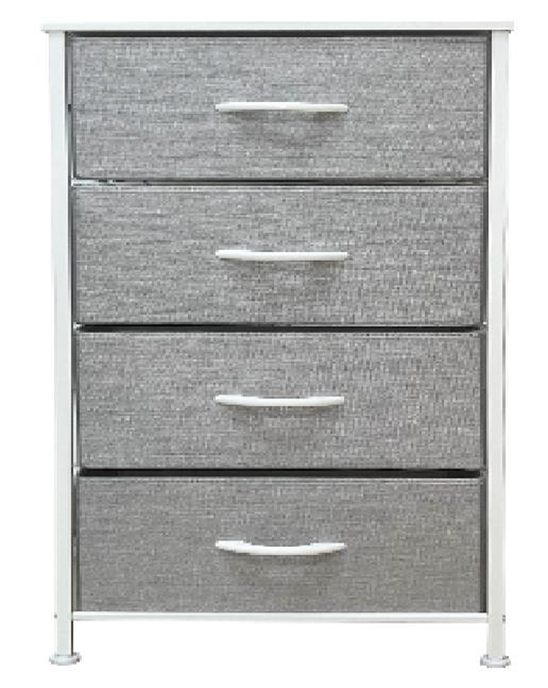4 DRAWER METAL FRAME CABINET