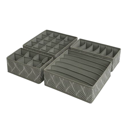 4-Piece Drawer Organizer Set
