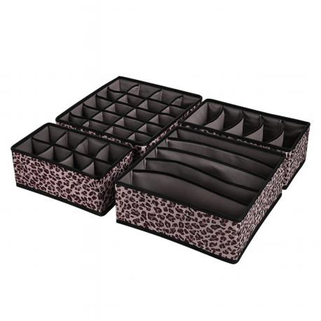 4-Piece Drawer Organizer Set