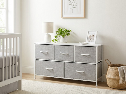 5 DRAWER METAL FRAME CABINET