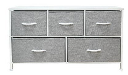 5 DRAWER METAL FRAME CABINET