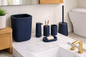 6pc Bathroom Bin & Accessories Set (PP)