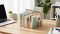 ACRYLIC BOOK BOX WITH DIVIDERS