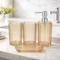 Acrylic 4pc Bathroom Tumbler Set