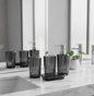 Acrylic 4pc Bathroom Tumbler Set