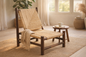 BAJA HAND WOVEN SISAL ROPE LOUNGE CHAIR