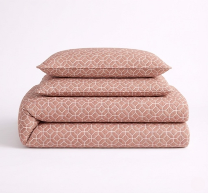 Matelass Quilt Set Ð Geometric Pattern