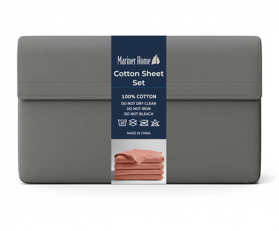 T300 Solid Cotton Sheet Set